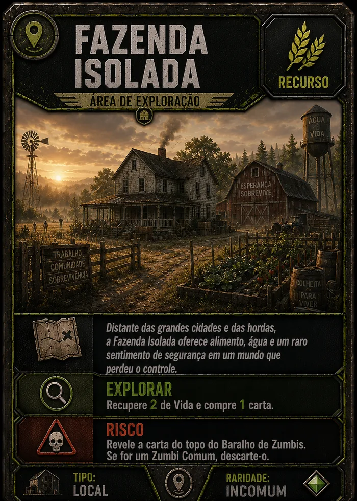 Carta Fazenda Isolada